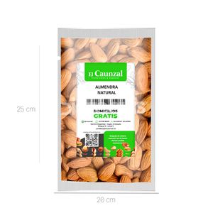 Almendra Natural El Caunzal x 500 Gr - Bolsa