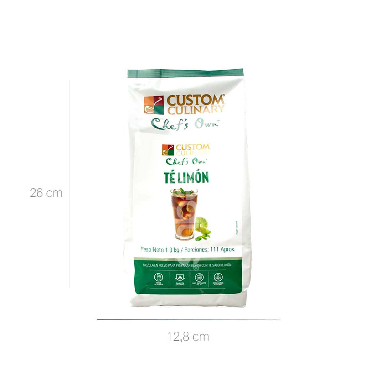 10X Bebida Con Sabor A Té Limón Light Zafrán x 1000 Gr Bolsa