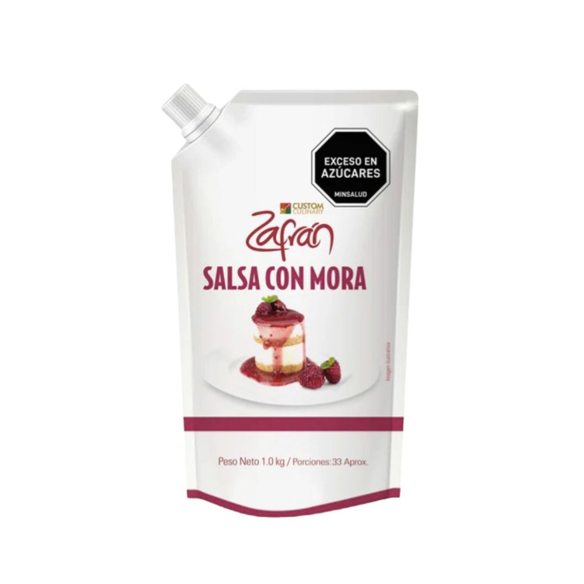 10X Salsa Mora Zafran x 1000 G Bolsa