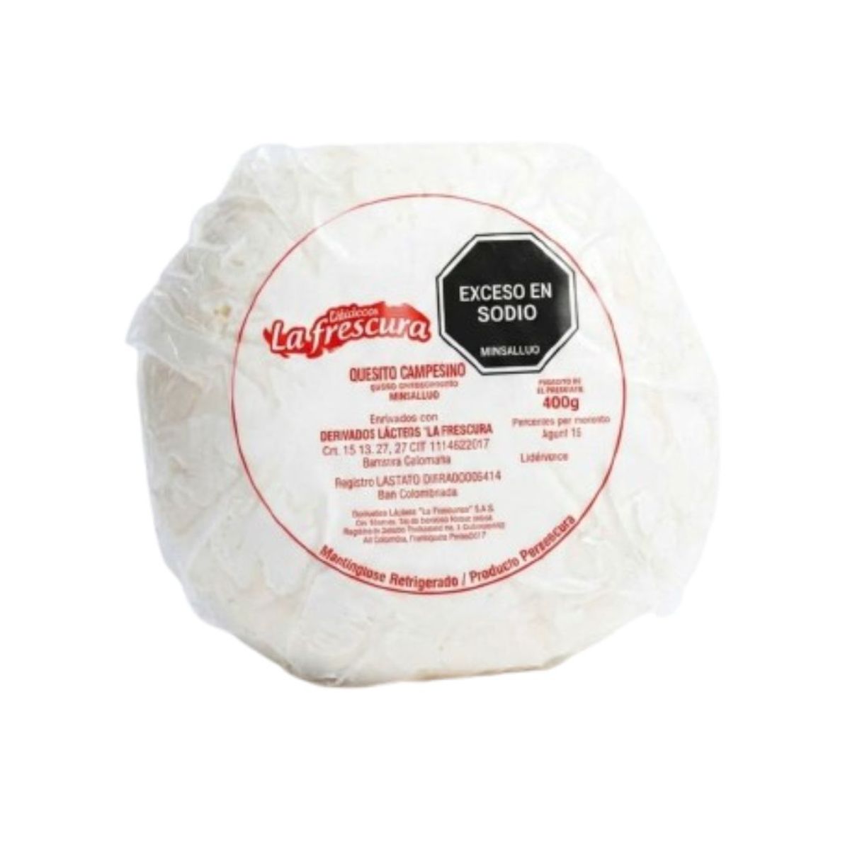 10X Quesito Campesino La Frescura x 400 Gr