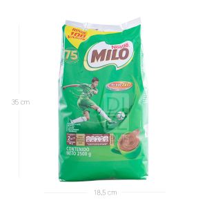 Milo Activ-Go Nestle x 2500 Gr Bolsa - Bolsa