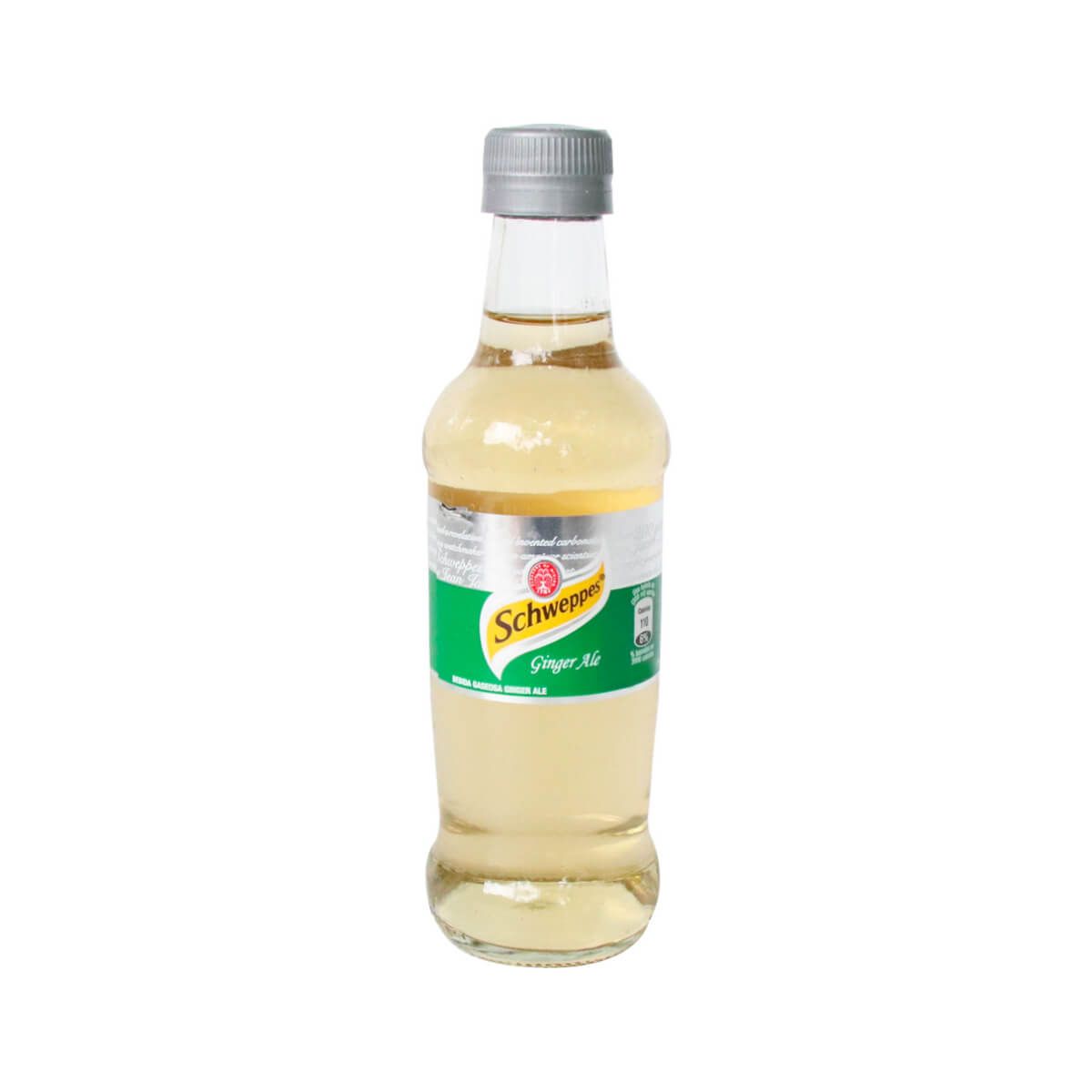 10X Gaseosa Schweppes Ginger Ale x 300 Ml x 12 Und Vidrio