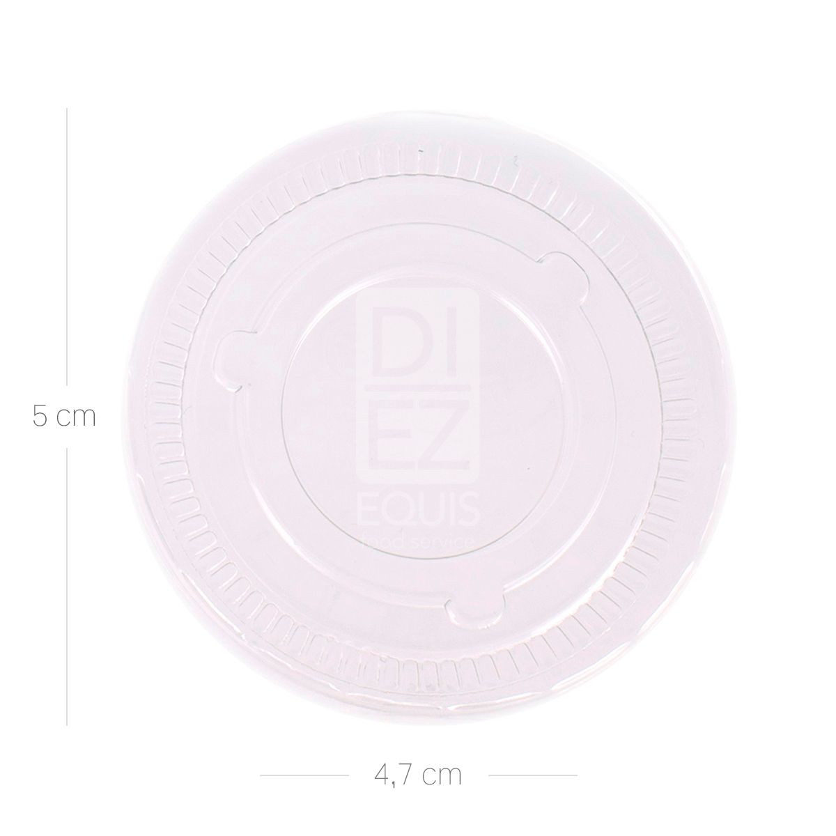 10X Tapa Copa 0.5 0.75 1 Oz Cristal  Darnel x 100 Und