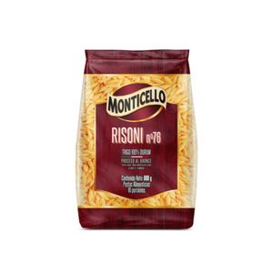Pasta Risoni Monticello x 800 Gr - Bolsa