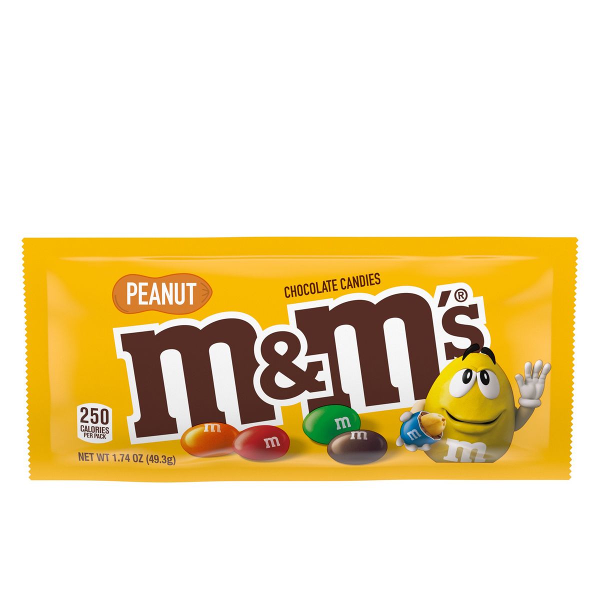 10X M&M Maní Singles x 49.3 Gr x 48 und