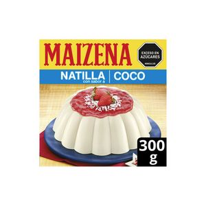 Maizena Natilla Coco x 300 G Cajita - Caja