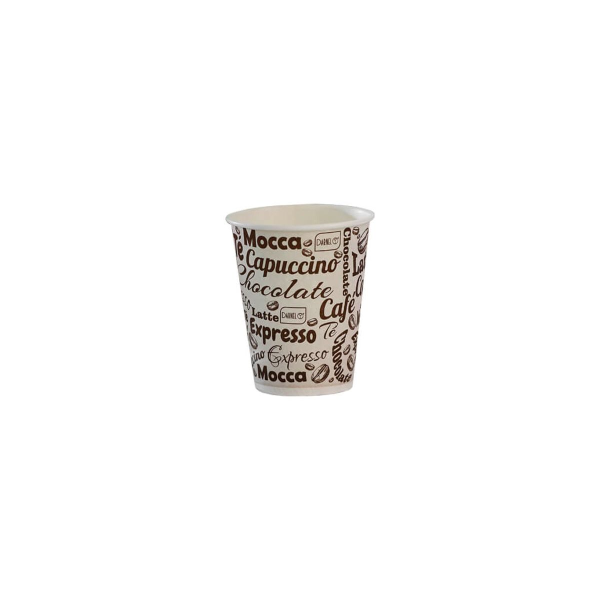 10X Vaso Darnel Naturals Bebidas Calientes 4 Oz x 20 und