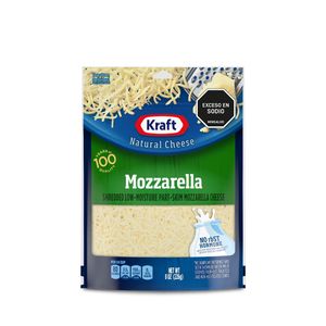 Queso Mozzarella Kraft Rallado x 226 Gr - Unidad