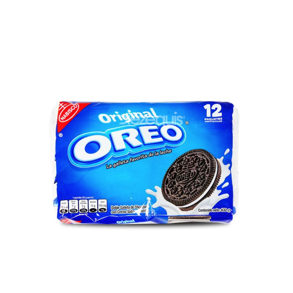 10X Galleta Oreo De Chocolate x 36 Gr x 6 Unds