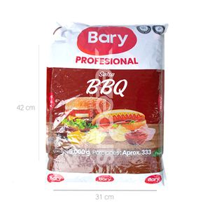 Salsa BBQ Bary x 5000 Gr Bolsa - Unidad