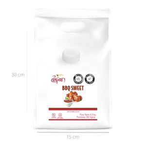 Salsa BBQ Zafrán Sweet x 4300 Gr Bolsa Master Bag - Bolsa
