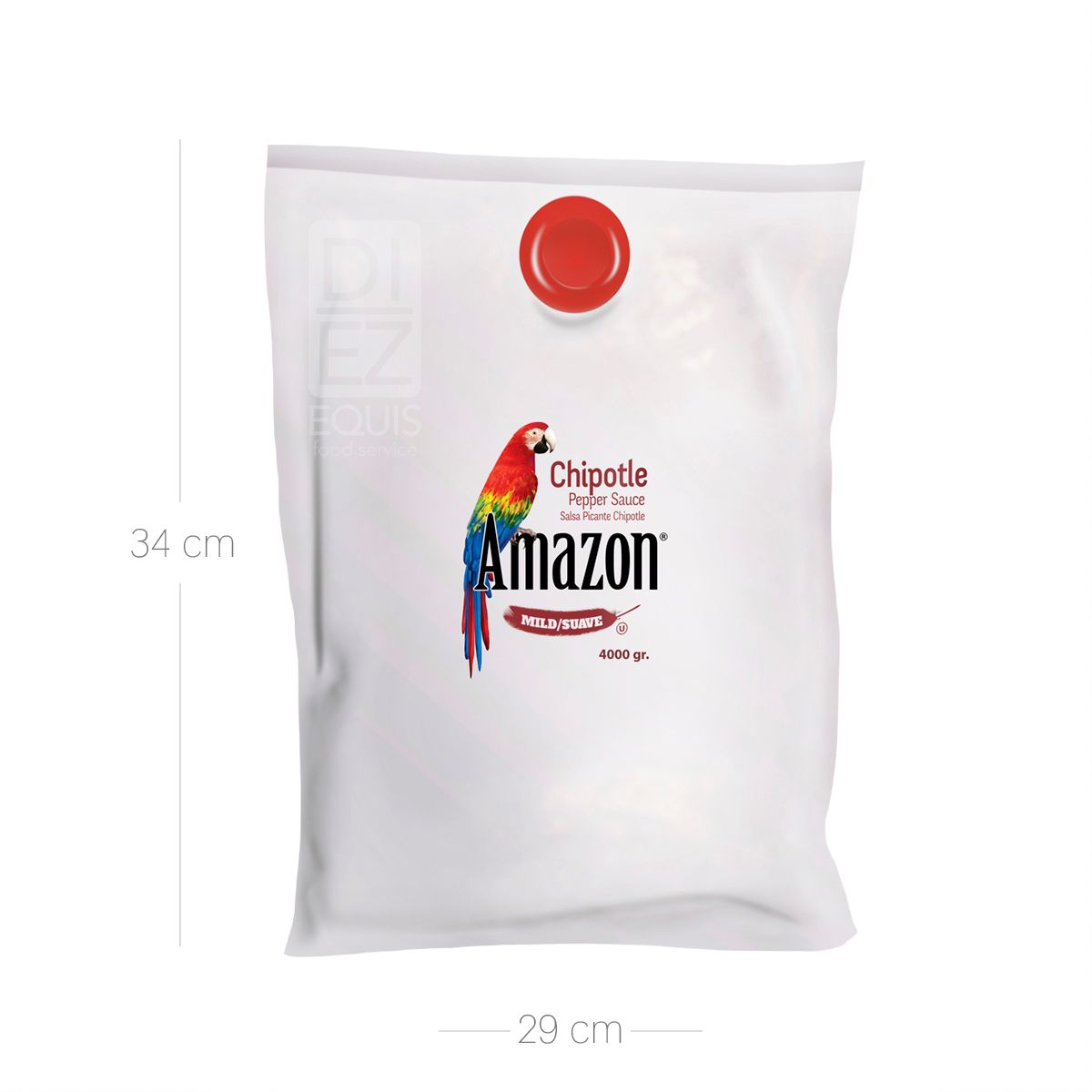10X Salsa Amazon Chipotle x 4000 Gr Bolsa
