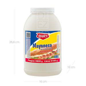 Mayonesa Bary Galón x 3850 Gr - Unidad