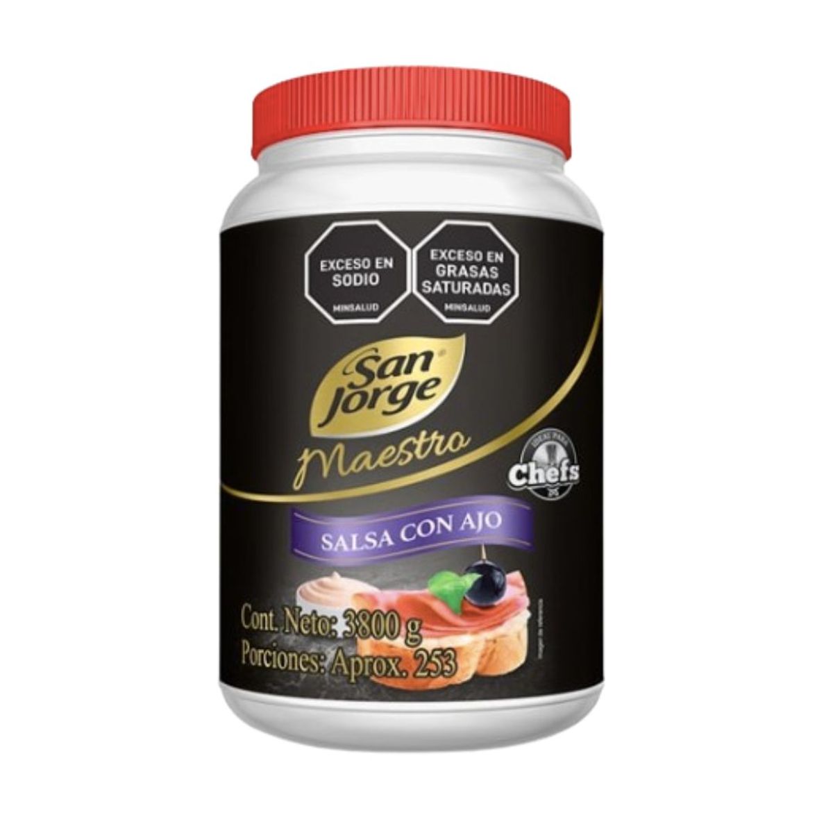 10X Salsa De Ajo San Jorge x 3800 Gr Pet