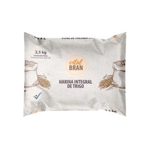 Harina de Trigo VitalBran Integral x 2,5 Kg - Bulto