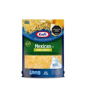 Queso Mexicano Kraft Rallado x 226 Gr - Unidad
