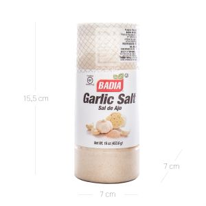 Sal de Ajo Badia x 453.6 Gr Plástico - Unidad