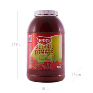 Salsa Tomate Bary Galón x 4200 Gr Pet - Unidad