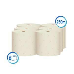 Toalla Mano Rollo Natural Ahorramax Scott 0064 x 250 Mts x 6 - Caja