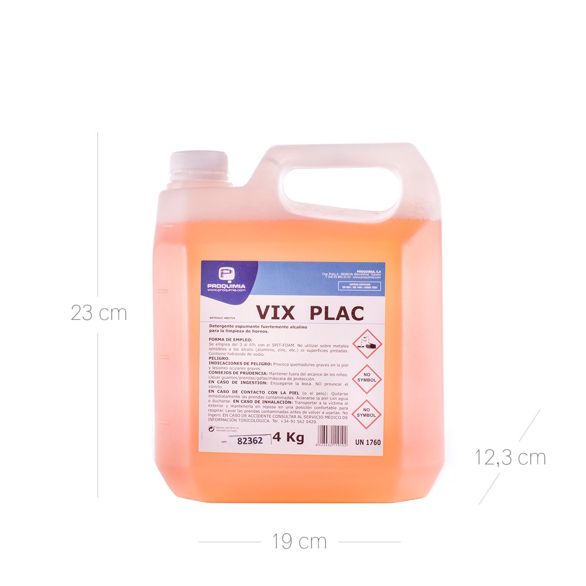 10X Desengrasante para Parillas y Planchas Vixplac QEH x 4000 Ml