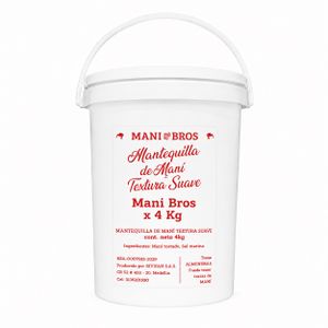 Mantequilla de Maní Textura Suave Mani Bros x 4 Kg - Unidad