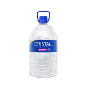 Agua Cristal Garrafa x 5L - Bidon