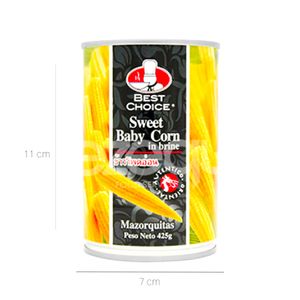 Mazorquitas Best Choice x 425 Gr - Unidad