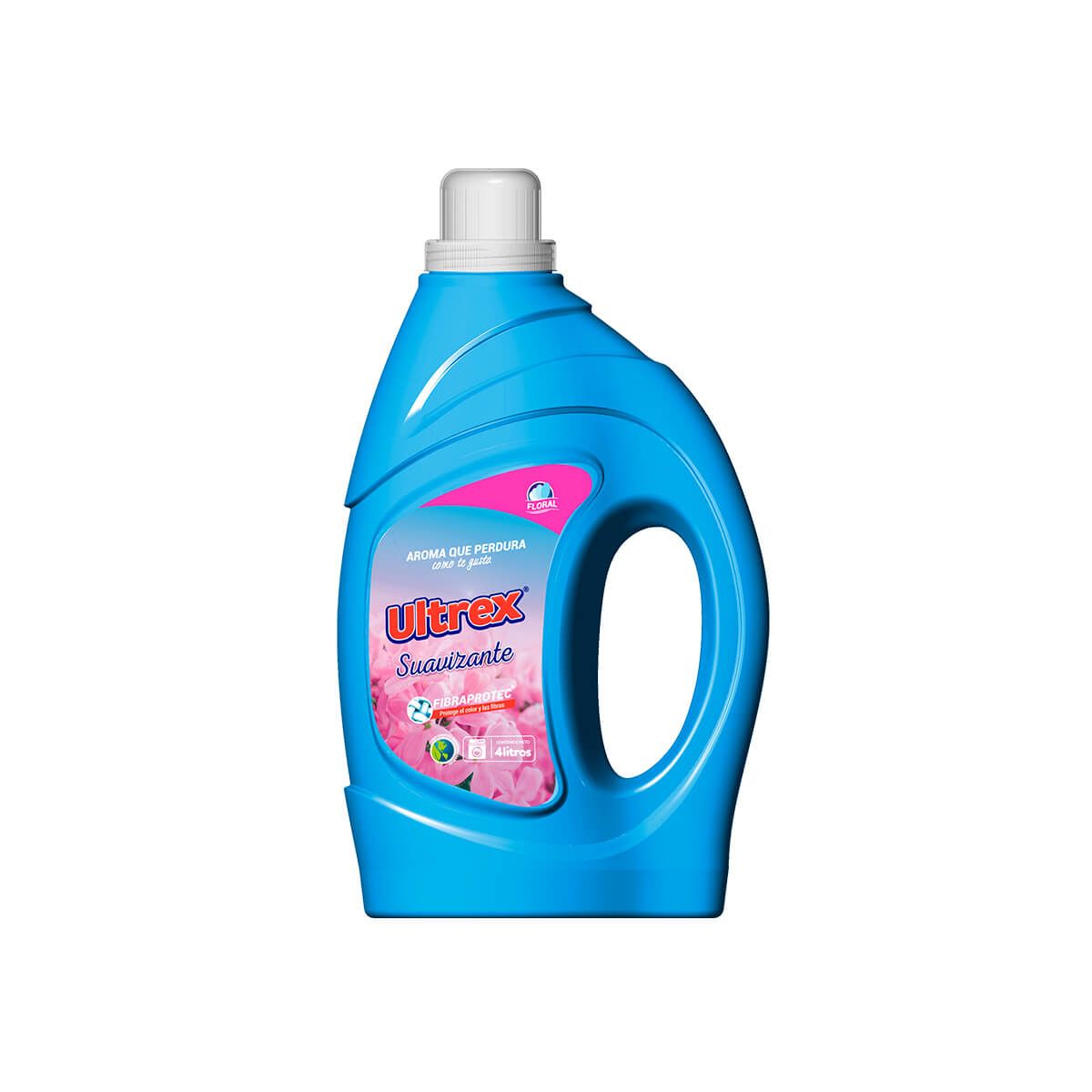 10X Suavizante Para Ropa Ultrex Floral x 4 Litros Galón