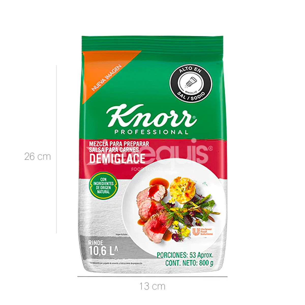 10X Base Demiglace Knorr x 800 Gr Bolsa