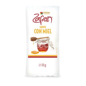 Miel Sirope Zafrán Sachet x 8 Gr Bolsa 120 Und - Bolsa