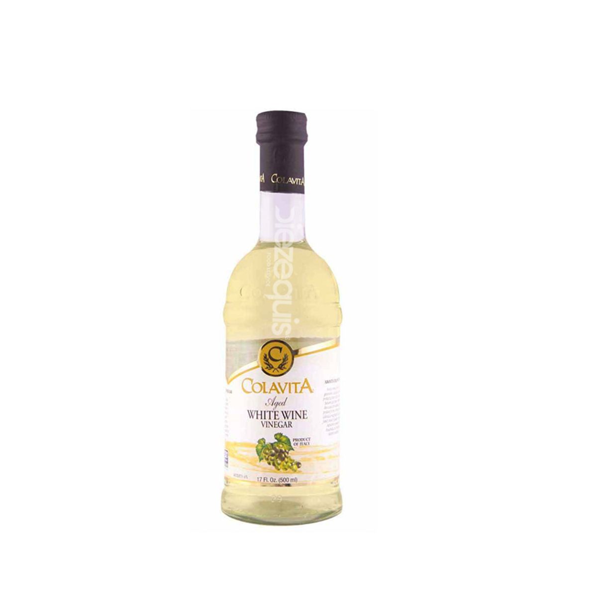 10X Vinagre De Vino Blanco Colavita x 500 Ml