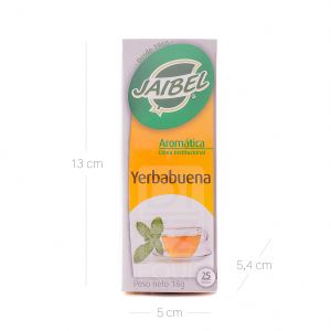 Aromática Yerbabuena Línea Institucional Jaibel x 25 Und - Unidad