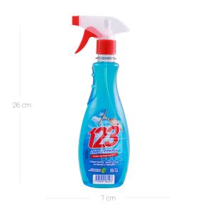 Limpiavidrios Con Atomizador 123 x 500 Ml Pet - Unidad