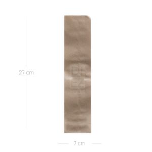 Bolsa Papel Portacubiertos Kraft x 100 Und Bolsa - Paquete