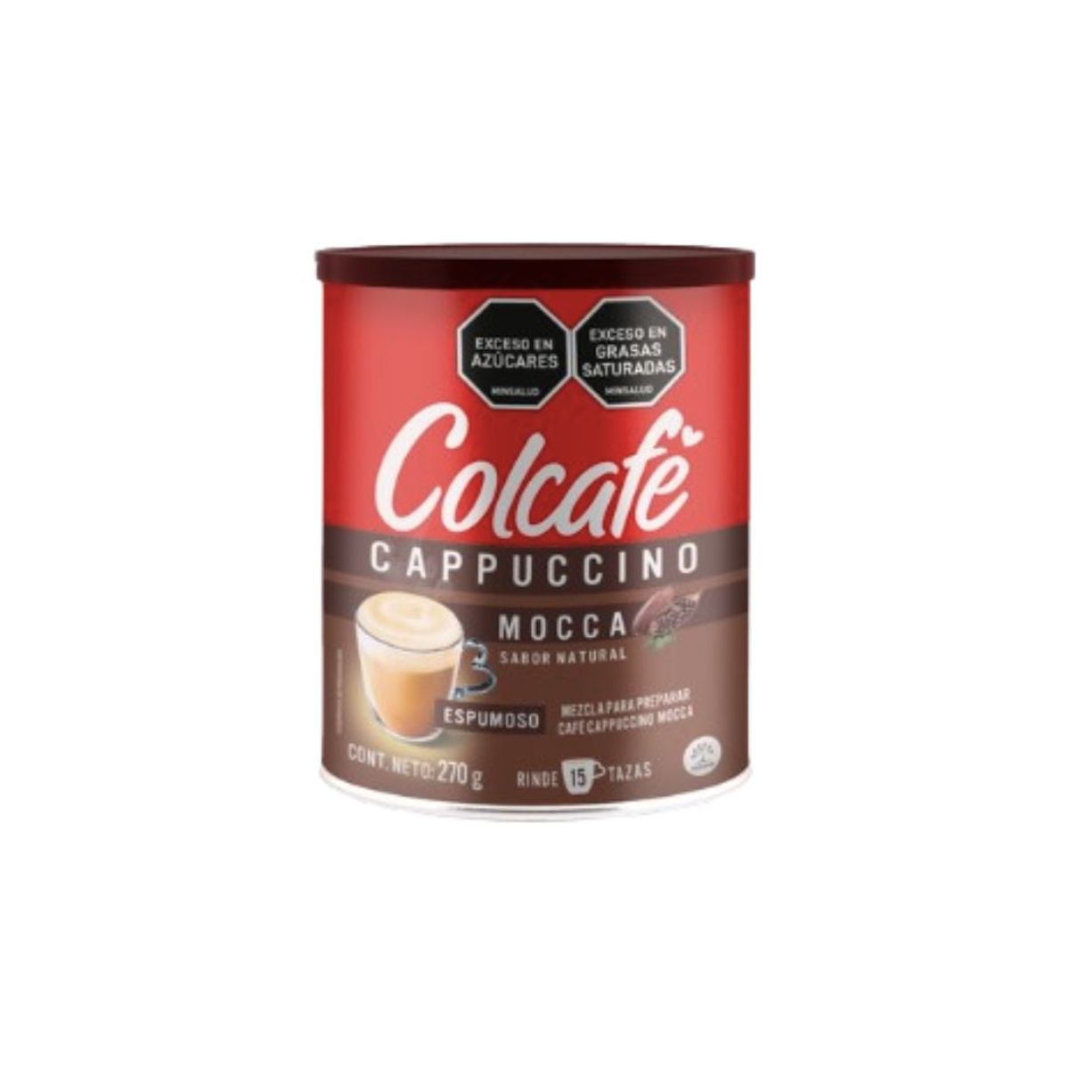 10X Capuccino Colcafe Mocca x 270 Gr