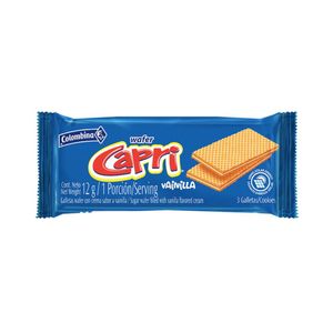 Galletas Capri Vainilla x 12 Gr x 24 Unds - Paquete
