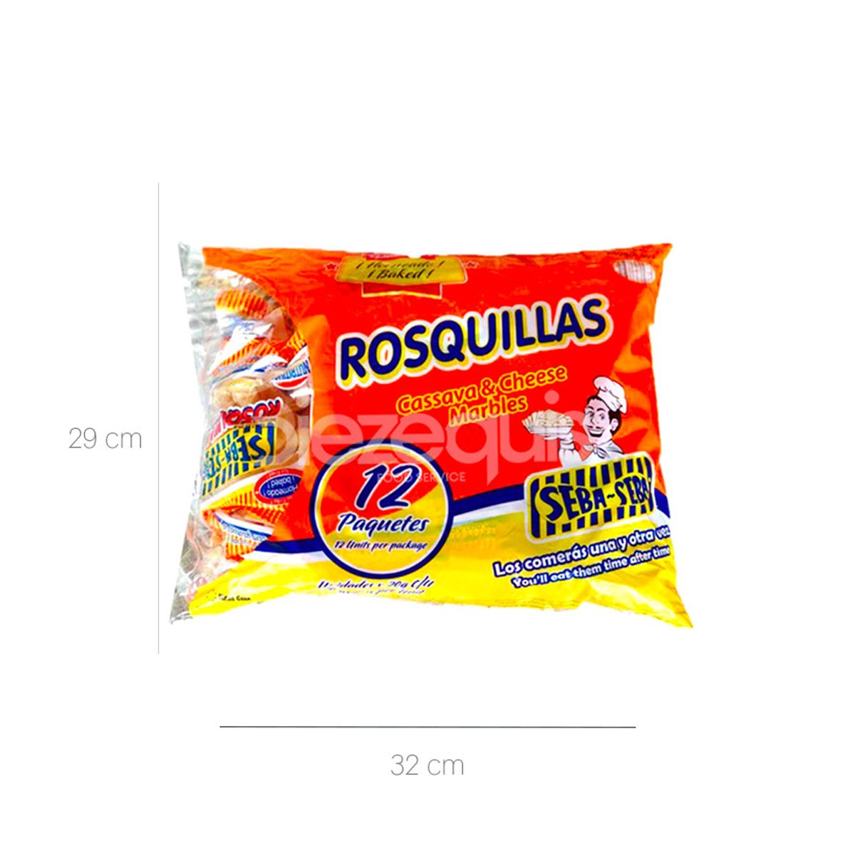 10X Rosquillas Seba - Seba x 20 Gr x 12 Unds