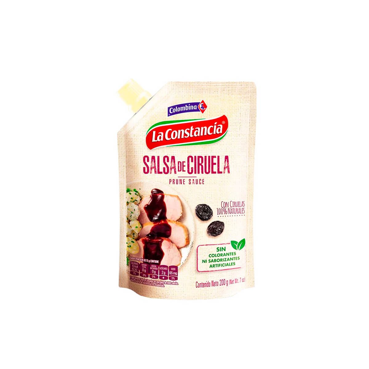 10X Salsa De Ciruela La Constancia x 200 Gr Bolsa