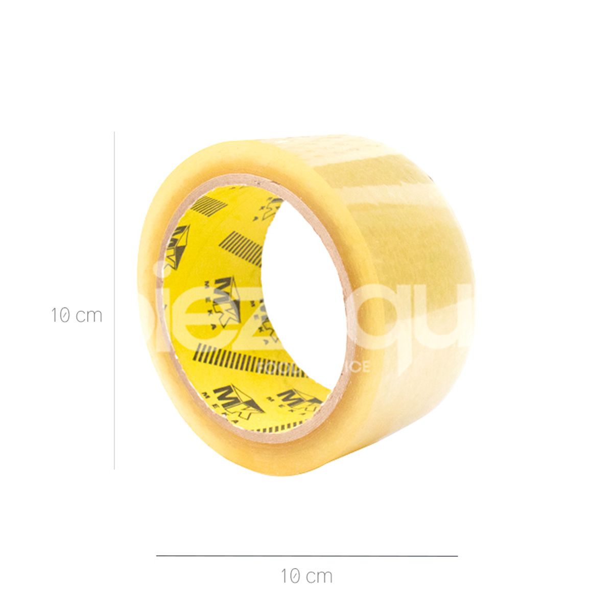 10X Cinta Gruesa Transparente Meka 2¨ 48x200 Yds