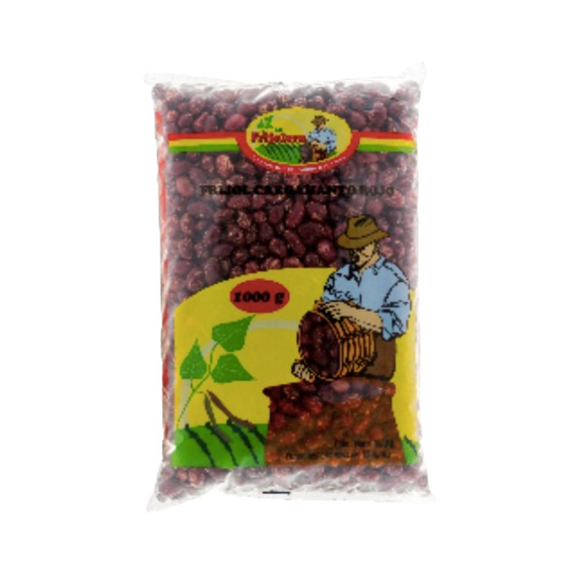 10X Frijol Cargamanto Rojo La Frijolera x 1000 G