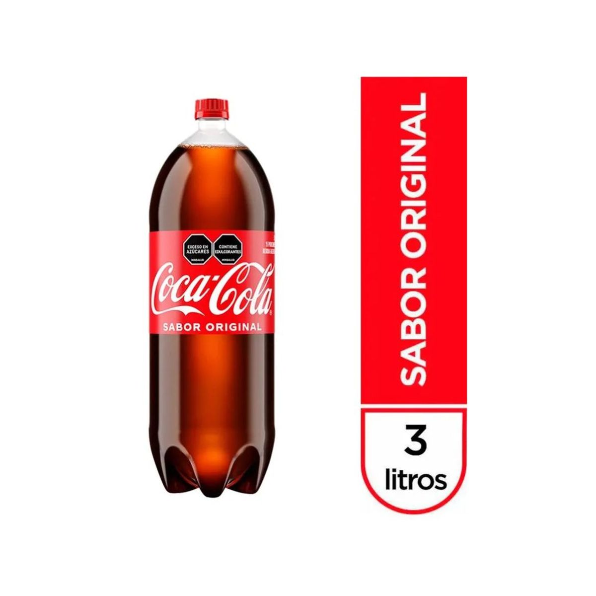 10X Gaseosa Coca Cola x 3 Litros Pet x 6 und