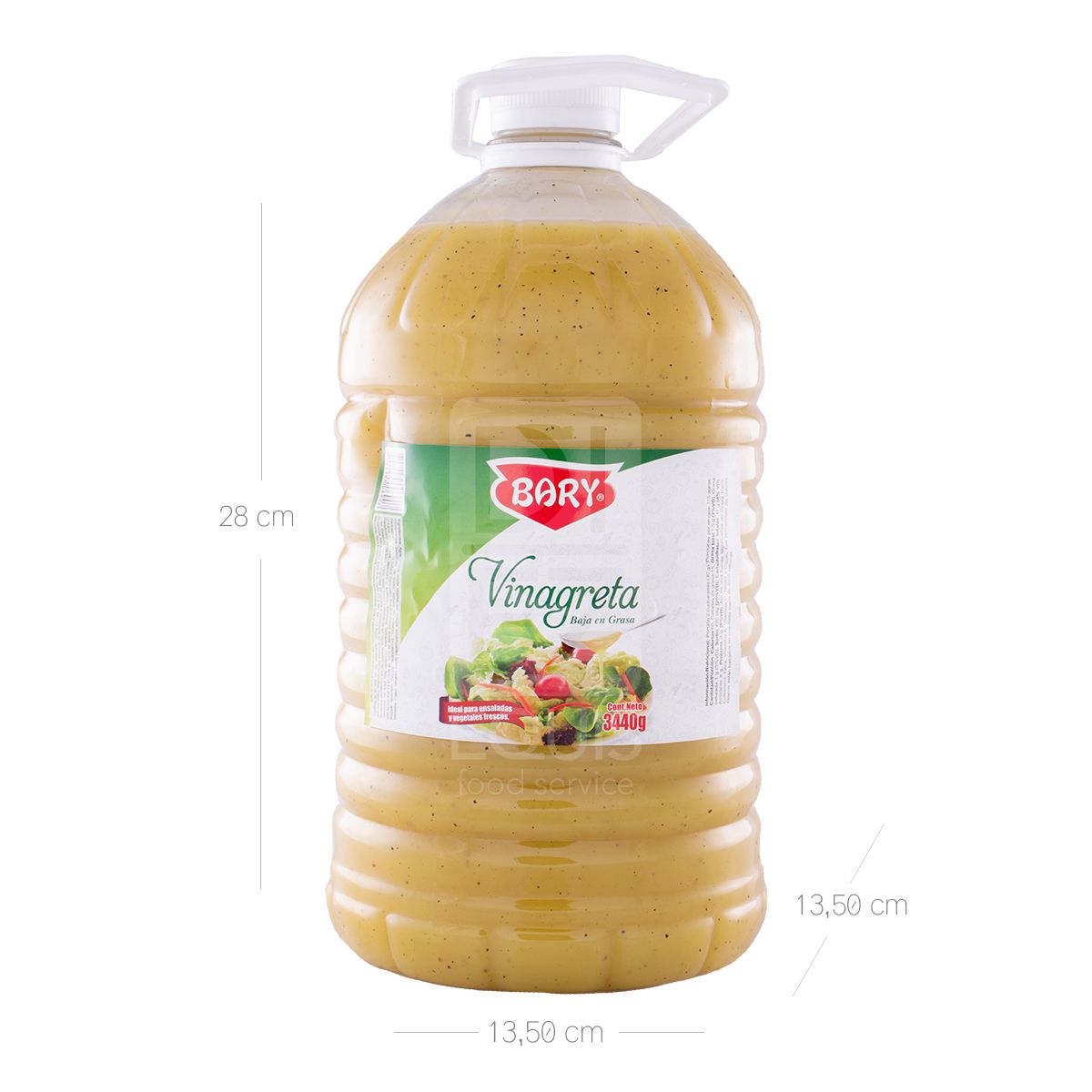 10X Vinagreta Ensaladas Bary x 3440 Ml Galón