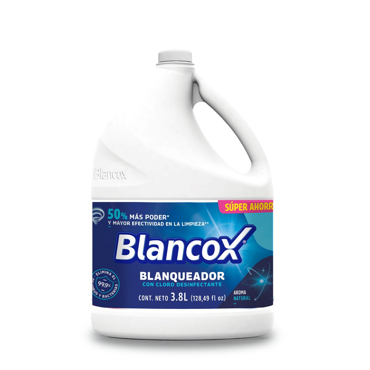 10X Blanqueador Desinfectante Blancox Al 5,25 % x 3.800 Ml