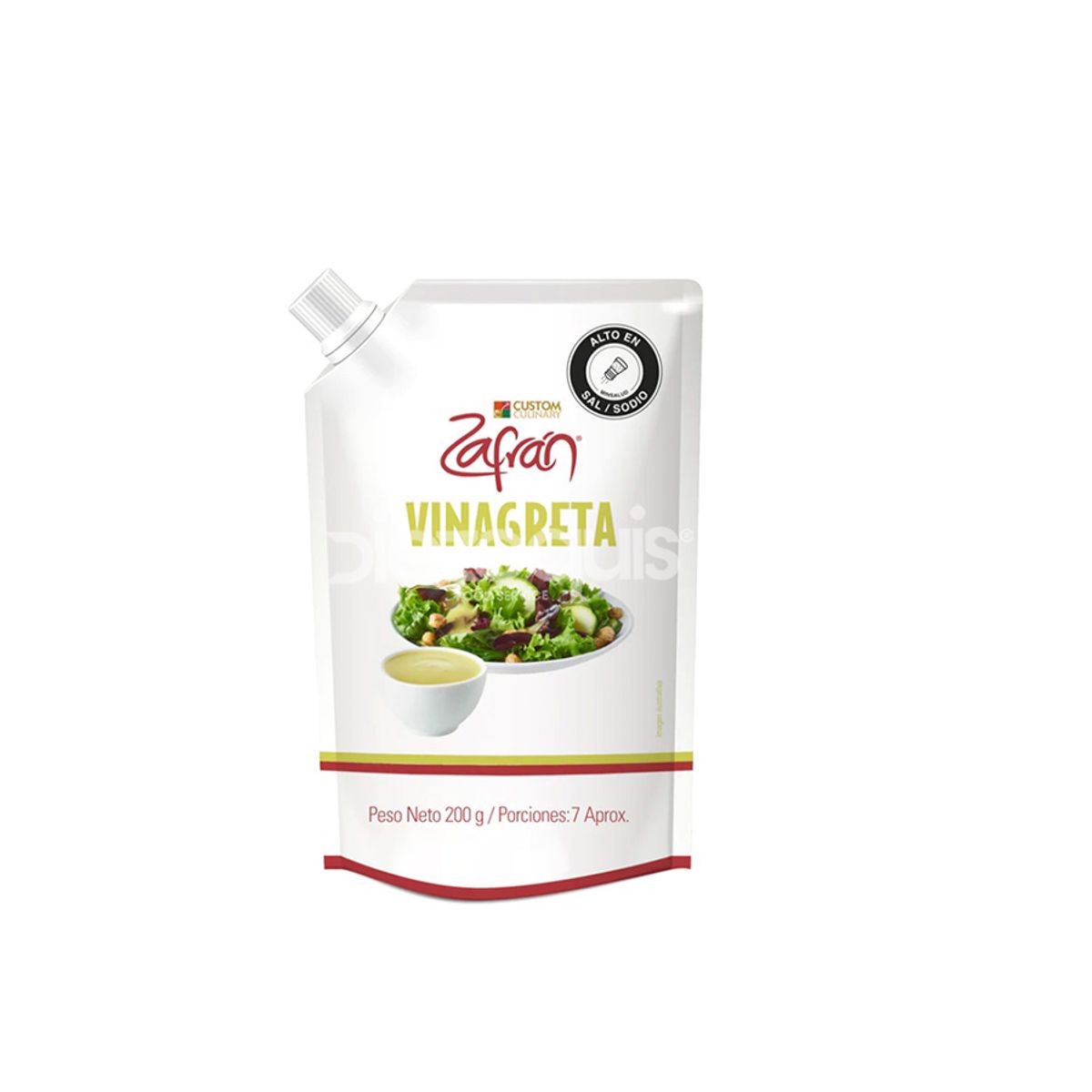 10X Vinagreta Zafrán x 200 Gr Doy Pack