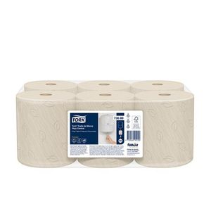 Toalla Mano Rollo Natural 73689 HT Conforsec Precortada Equilibrio Familia  x 100 Mts x 6 (73687) - Paquete