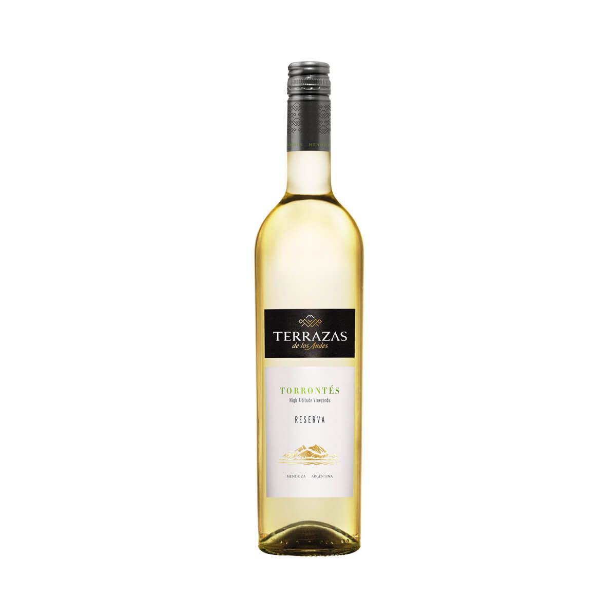 10X Vino Blanco Terrazas Reserva Torrontes Argentino x 750 Ml