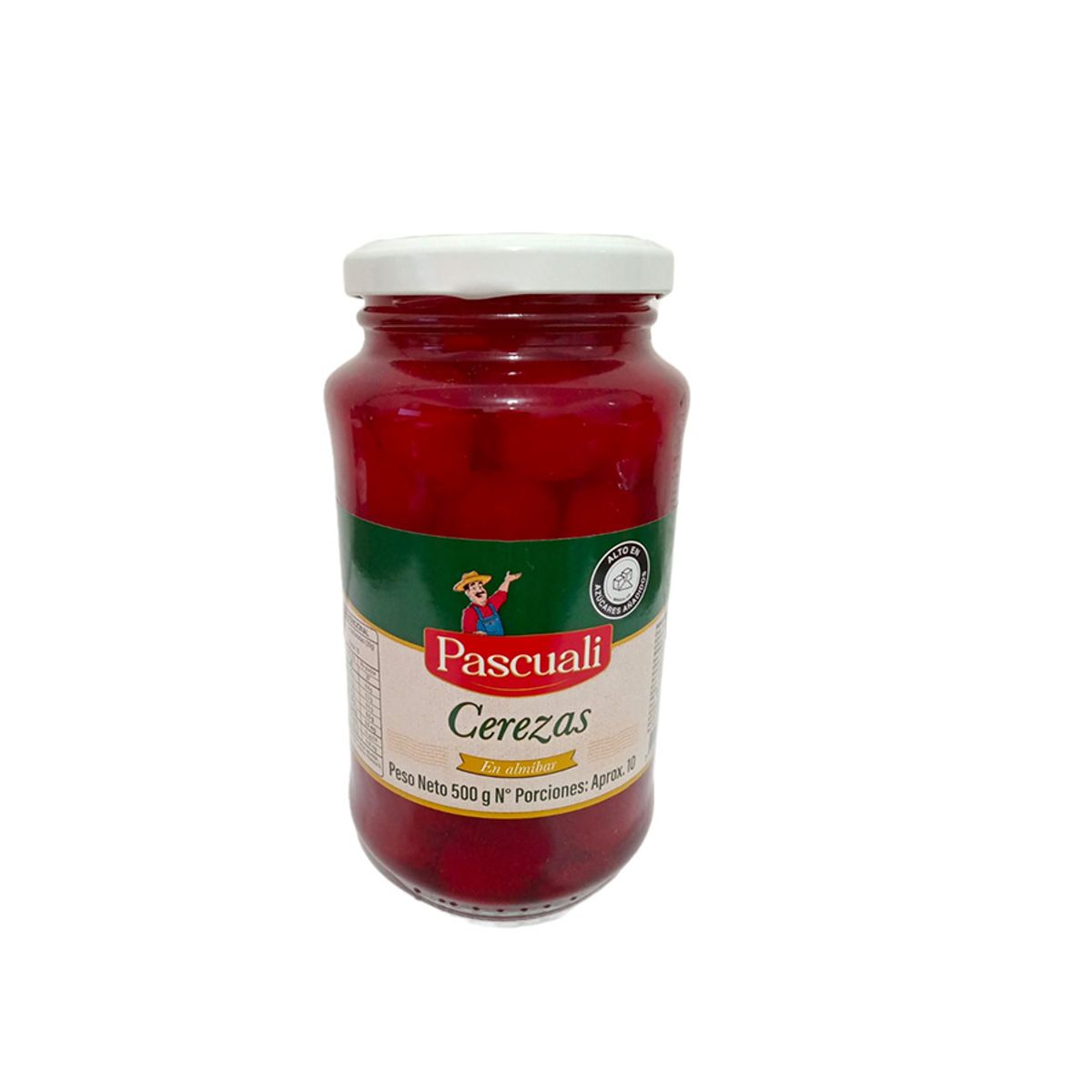 10X Cerezas Pascuali x 500 Gr Frasco