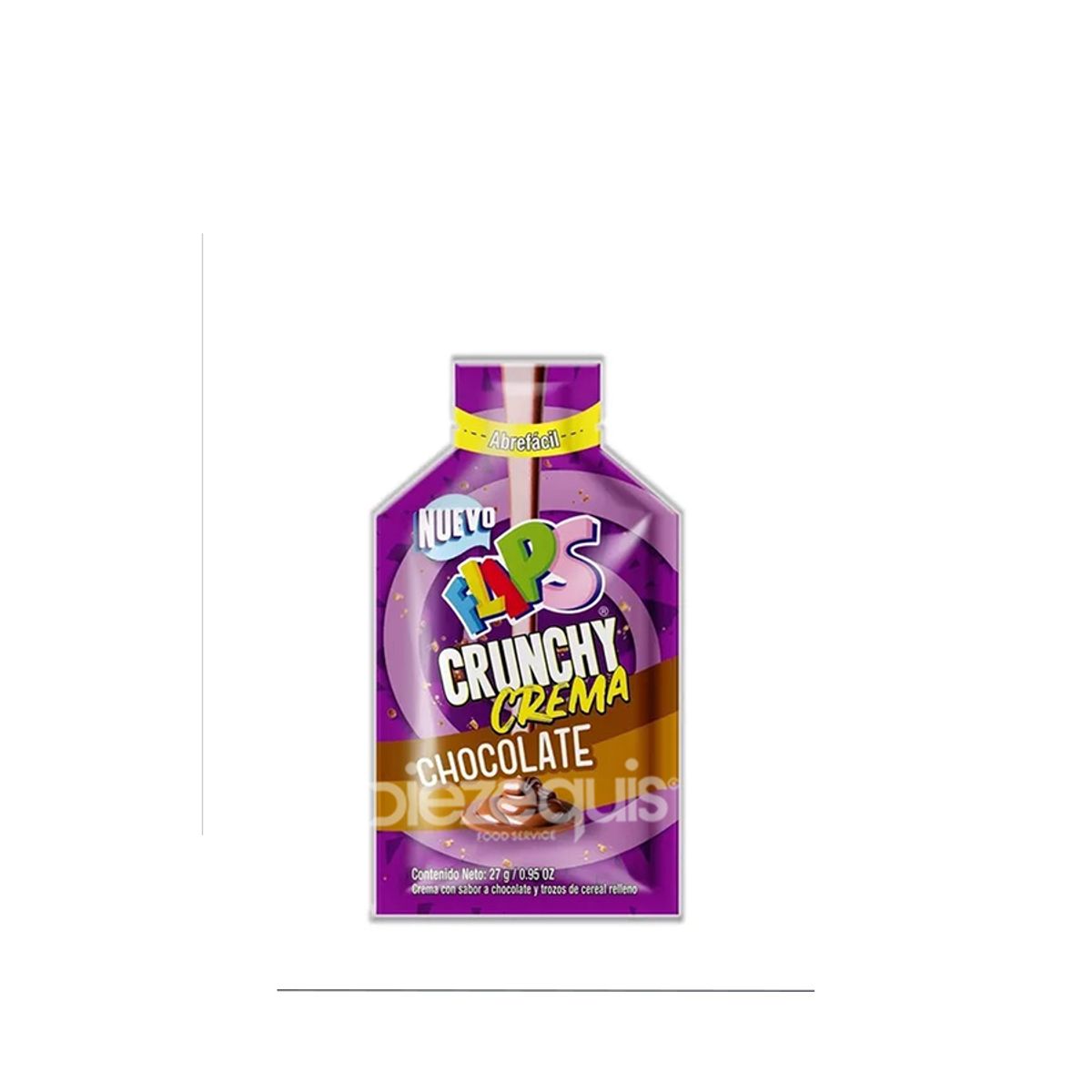10X Crema De Chocolate Flips Crunchy x 27 Gr x 12 Unds