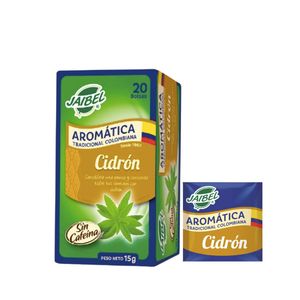 Aromática Cidrón Línea Institucional Jaibel x 20 Und - Unidad