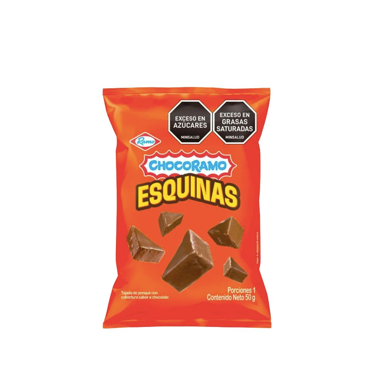 10X Chocoramo Esquinas Caja x 60 Und x 50 Gr